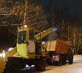 В Туймазах продолжаются работы по уборке автомобильных дорог