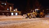 Продолжаются работы по уборке снега 