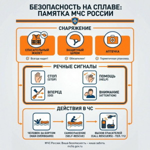 ПРАВИЛА БЕЗОПАСНОГО СПЛАВА