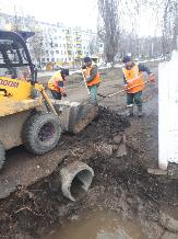 Продолжаются работы по благоустройству