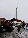 Работы по уборке и вывозу снега с берега р. Туймазинка 
