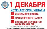 Время платить: 1 декабря 2020 года истекает срок уплаты имущественных налогов