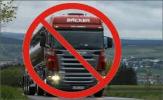 Ограничение движения грузовых транспортных средств 