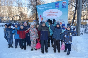 На территории ДД(Ю)Т прошел Детский Новогодний праздник