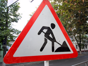 Информационное сообщение о закрытии дорог в связи с ремонтно-восстановительными работами