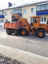 В Туймазах продолжаются работы по вывозу снега 