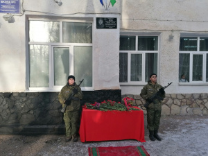 Митинг по случаю открытия мемориальной доски