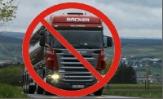 Ограничение движения грузовых транспортных средств