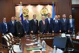 Рабочая встреча с председателем ЛДПР Владимиром Жириновским.