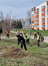 В Туймазах продолжаются субботники
